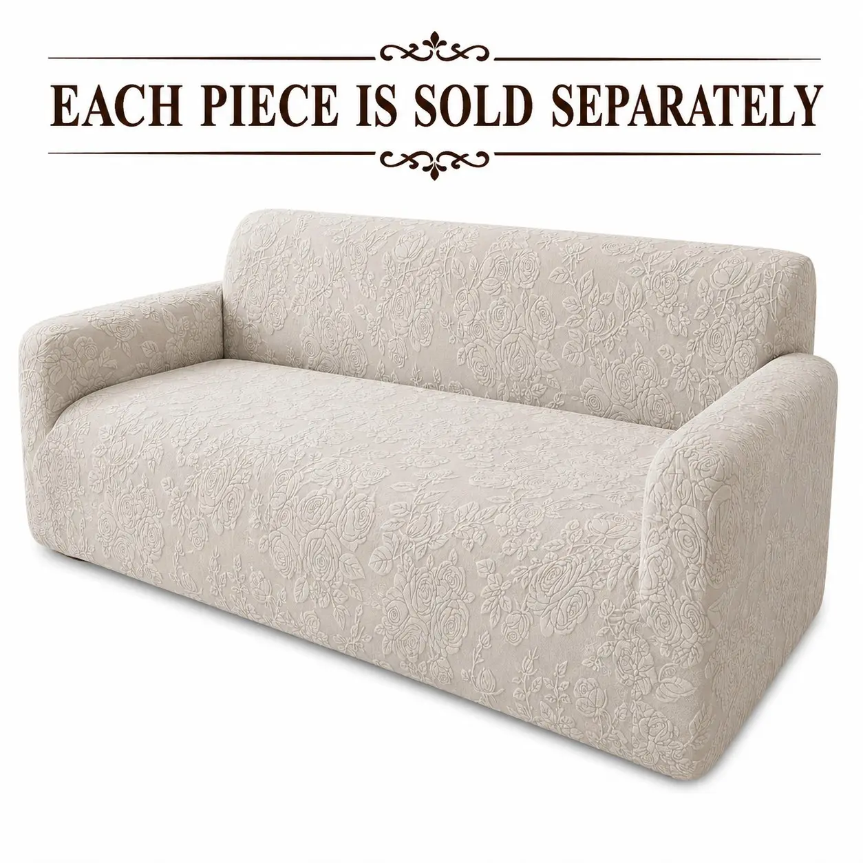 Full-Body Sofa Cover Set, Elastic Dustproof Protector, All-Seasons Pet-Friendly, Contemporary Style, Disposable, Universal Fit