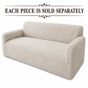 Full-Body Sofa Cover Set, Elastic Dustproof Protector, All-Seasons Pet-Friendly, Contemporary Style, Disposable, Universal Fit
