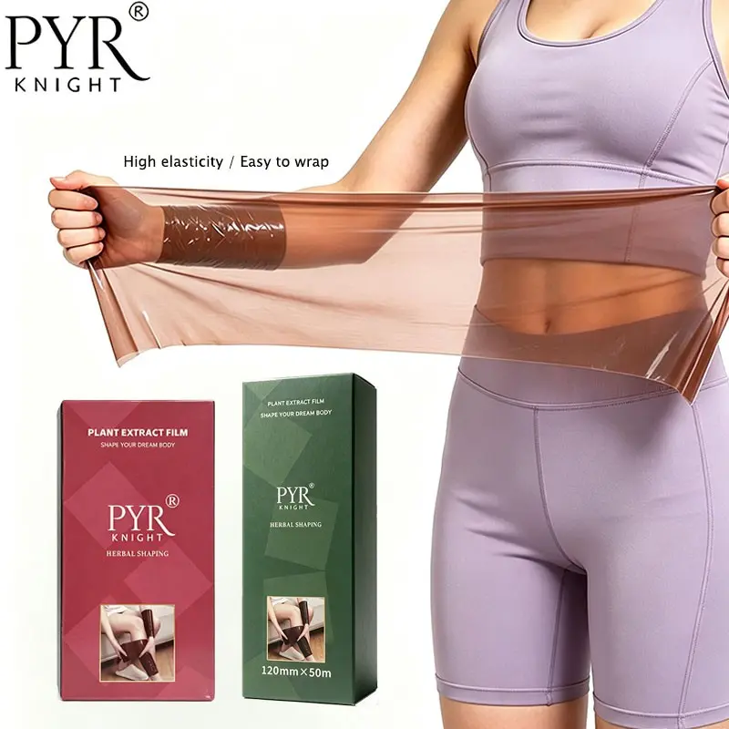 PYR KNIGHT Brown Osmotic Wrap, 1968.5" x 4.72", sweat wrap, Warm, comfortable, Soft, High Elasticity, Seamless Fit, Easy to cut for a customized fit, Suitable for a wide range of settings, workouts, yoga, running, dancing, home & office use