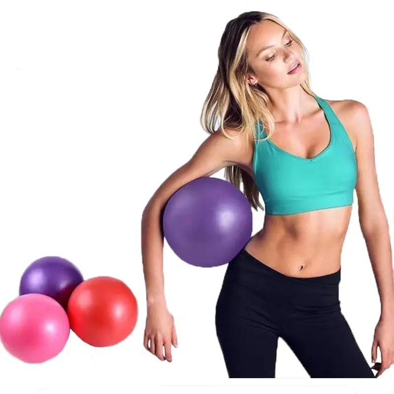 Yoga small ball Pilates ball postpartum recovery thickened explosion-proof fitness hip ball 25CM gymnastics auxiliary ball