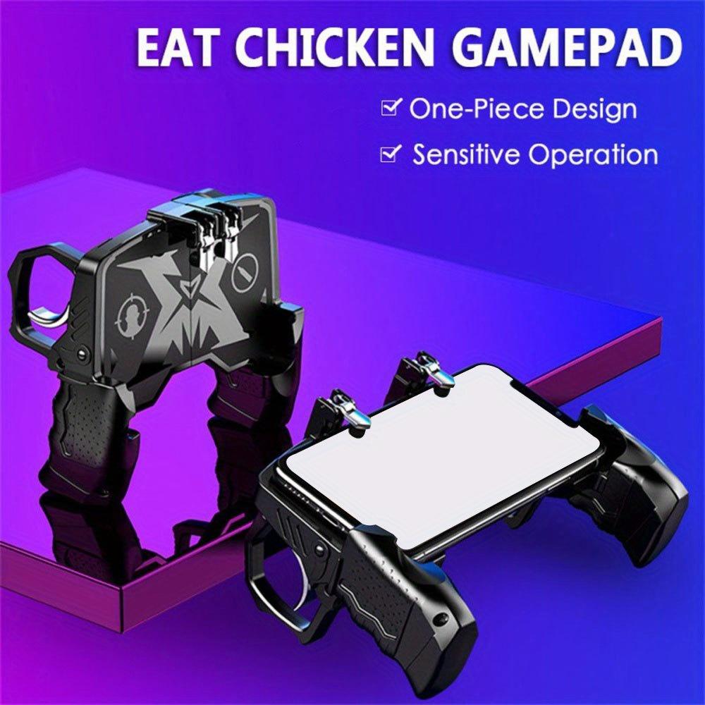Mobile Game Controller with High Sensitivity Joystick and Triggers for iOS & Android, Ergonomic Design