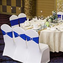 Wedding White Chair Sashes 100 Pack Spandex Chair Bands with Buckles Slider Chairs Bows for Birthday Bridal Shower Engagement Anniversary Christmas Event Decorations