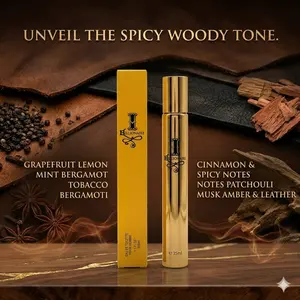Men's Perfume Gold Bar Fragrance, Billionaire Luxury Scent, Millionaire Woody Spicy Aroma, Premium Men's Cologne, Rich & Long-Lasting