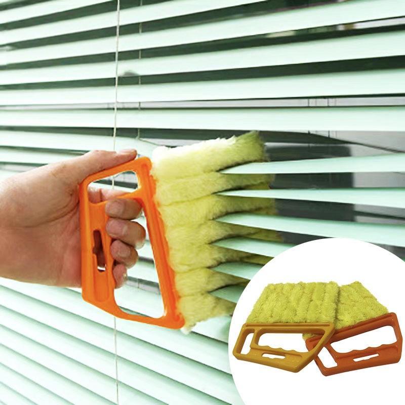 Window Blind Cleaning Brush for Deep Corners, Removable Dust Brush for Fans and Air Conditioners, Effective Gap Cleaning Tool