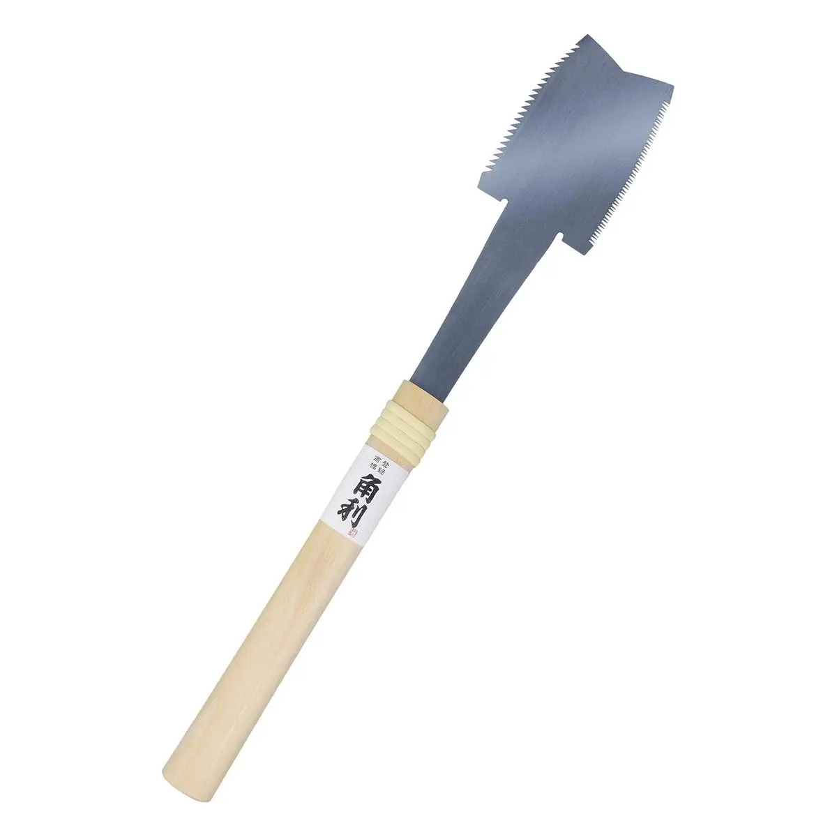 3.5-INCH Curved Pull Saw for Mid-panel, Hole, and Groove Cutting, Ryoba Double Edge Blade for Rip and Crosscut, Japanese Handsaw for Woodworking