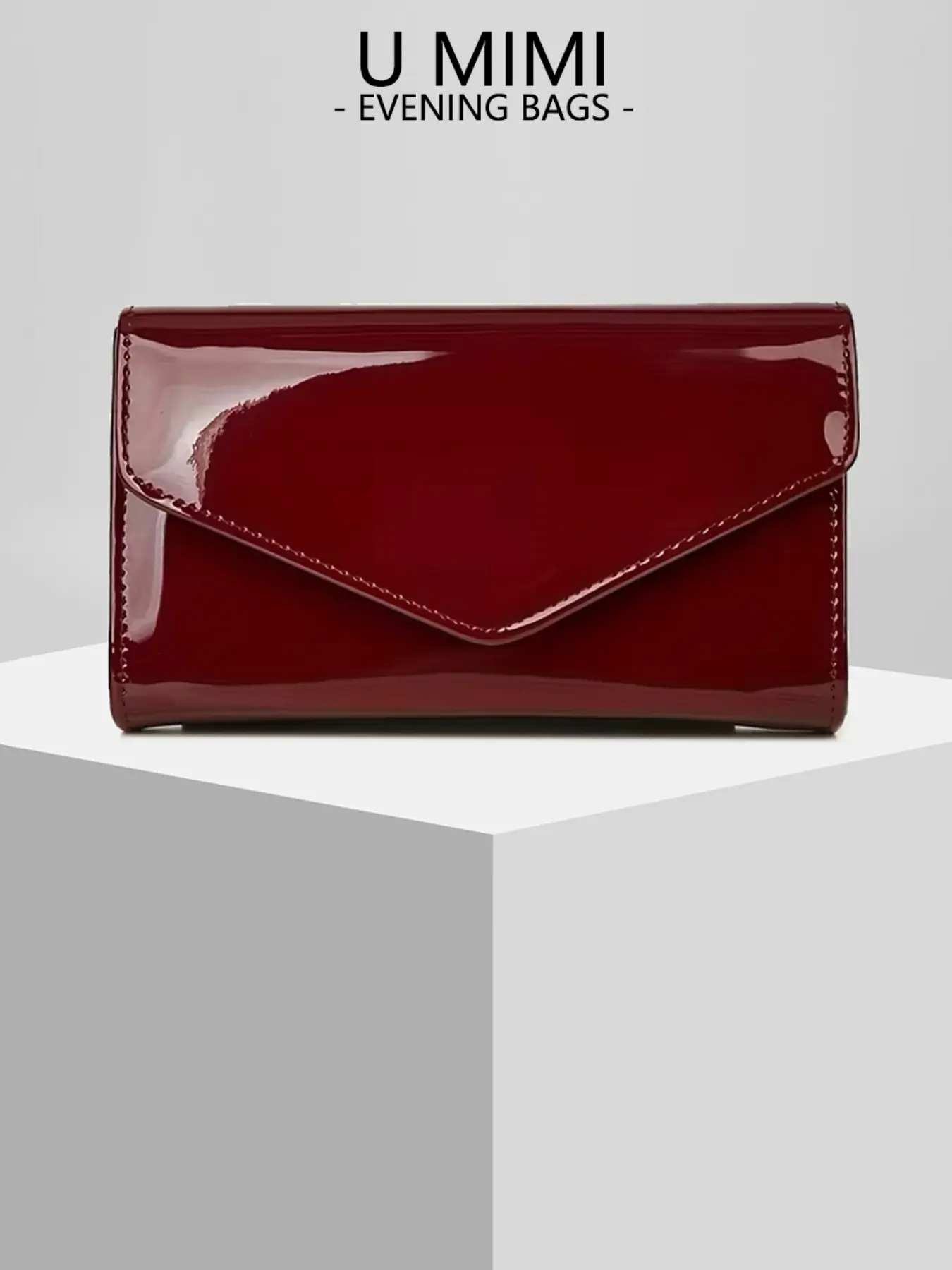 New European and American Glossy Party Bag, Evening Dress Bag, Handbag, Wedding Season Bag, Evening Clutch Purse, Perfect for Weddings, Meetings, Parties, Balls