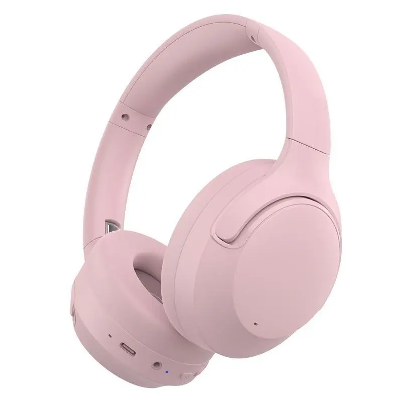 MOKATA  TikTokShop Black Friday Affordable  Active Noise Cancelling Wireless Headphones, Built-in Microphone, Low Latency, Safety Mode, Custom EQ, Over-Ear