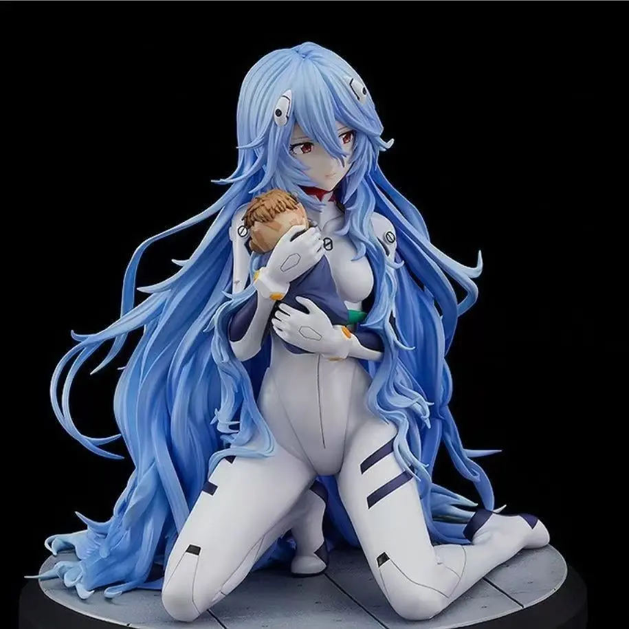 3.94 Inch Eva Long Hair Asuka Langley Su Handmade Statue Model, Anime Collection Desktop Decoration Gift, Figurine, Statue, Bobblehead