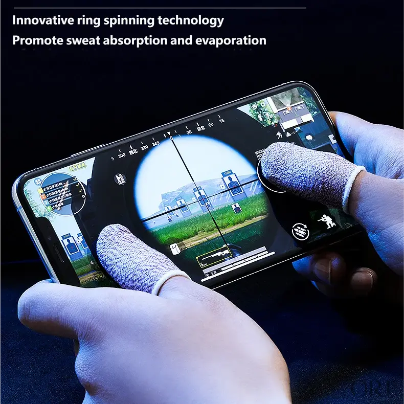Carbon Fiber Gaming Finger Sleeves for Mobile Gamers, 8 Pack Elastic Anti-Sweat Covers for Ultra-Sensitive Smartphone Touch Control,Silver,Snowman,Gingerbread,Rose,Valentine,Charm,sterling,brooklyn,birthstone,jewelry,,accessories,jesus,,gol,aesthetic,gift