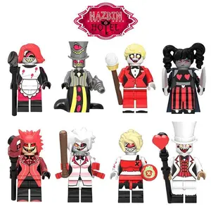 2026 hot item Hazbin Hotel Cartoon Model Toys Action Figure Character Charlie Morningstar Alastor Desktop Bedroom Decoration Children Gifts