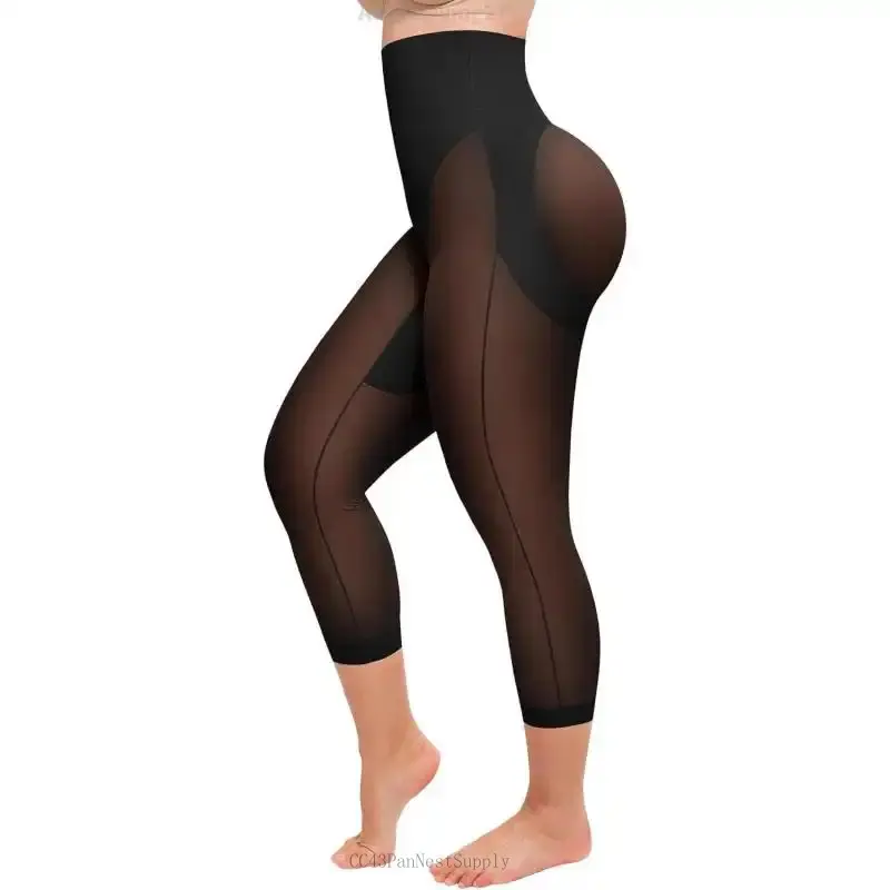 Shapewear for Women Capris Leggings Tummy Control Underwear High Waist Body Shaper Butt Lifting PantiesASageLiving27CC43PanNestSupply