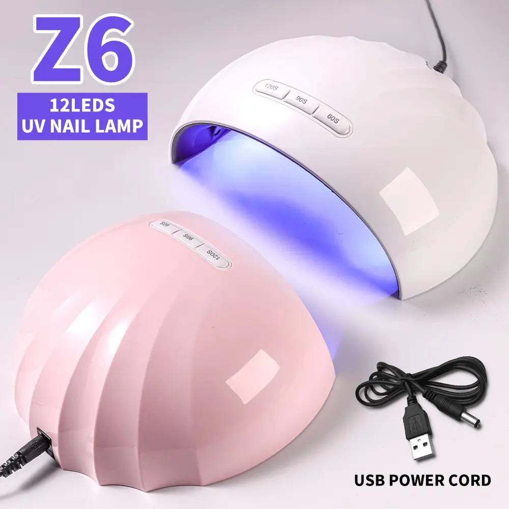 UV LED Nail Dryer Lamp, Solidifies All Gel Polish, 12 Leds, Automatic Sensor, Professional Salon Tool, Essential Beauty Equipment, Led Nail Light, Gel Uv Light For Nails, Nail Curing Light