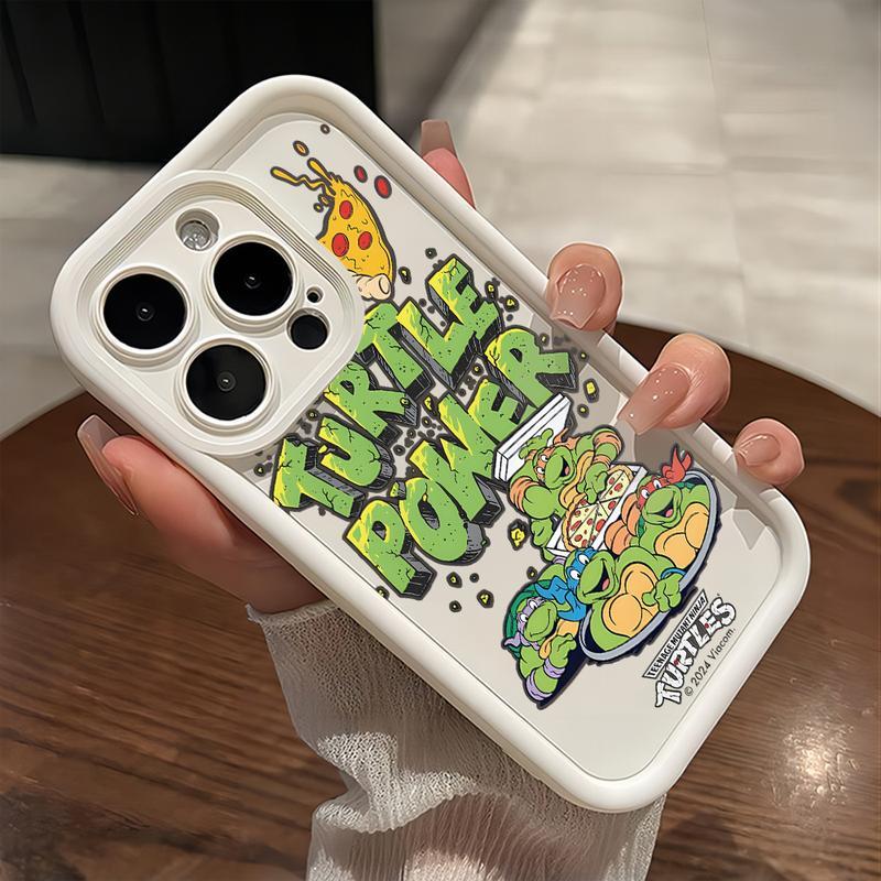Cartoon Teenages Mutants Ninjas Turtles New Phone Case For IPhone 16e 16 15 14 13 12 11 Pro Max Mini XR XS X Plus TPU Back Cover