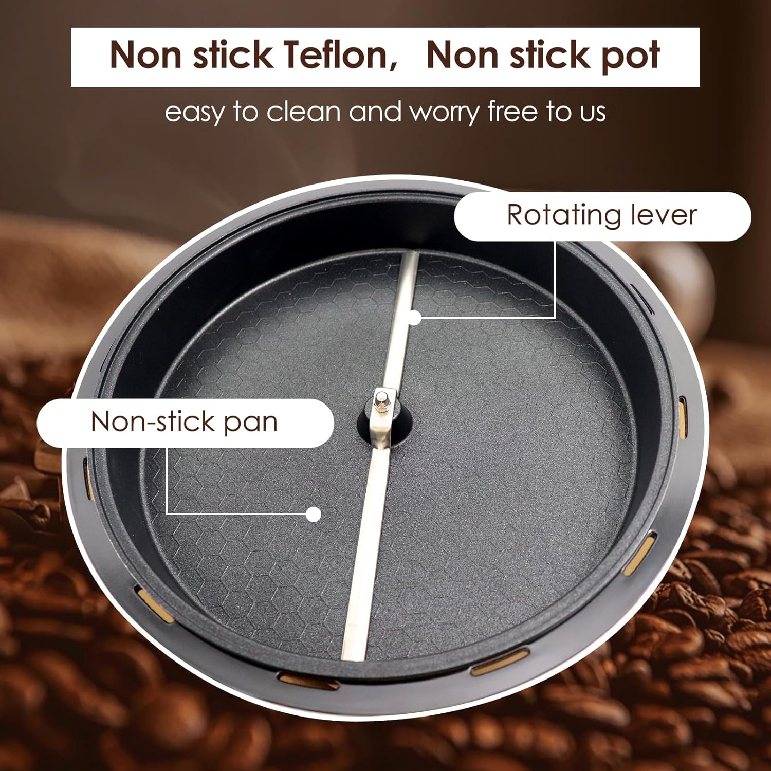 750g Electric Coffee Roaster Machine  Coffee Roaster Coffee Bean Roaster for  Use 110V