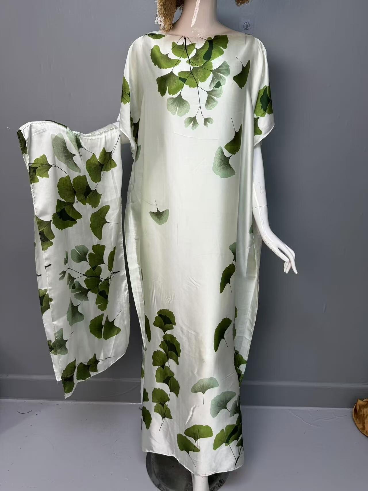 Women's Leopard Print Long Sleeve Kimono & Bandana Set, Casual Open Front Outerwear & Square Scarf Set for Beach Vacation, Beach Cover Up, Ladies Clothes Accessories for All Seasons