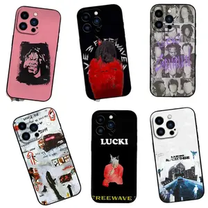 Rapper Lucki Gemini phone Cases For iPhone12-17 Promax Pro Plus,It's a great gift for a good friend, suitable for holidays, birthdays, and partie