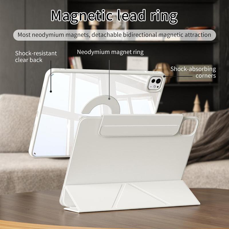 KENKE 2-in-1 Tablet Case with Pen Holder, Detachable Tablet Protective Cover with Kickstand, Tablet Case for iPad 11-inch and 12.9-inch