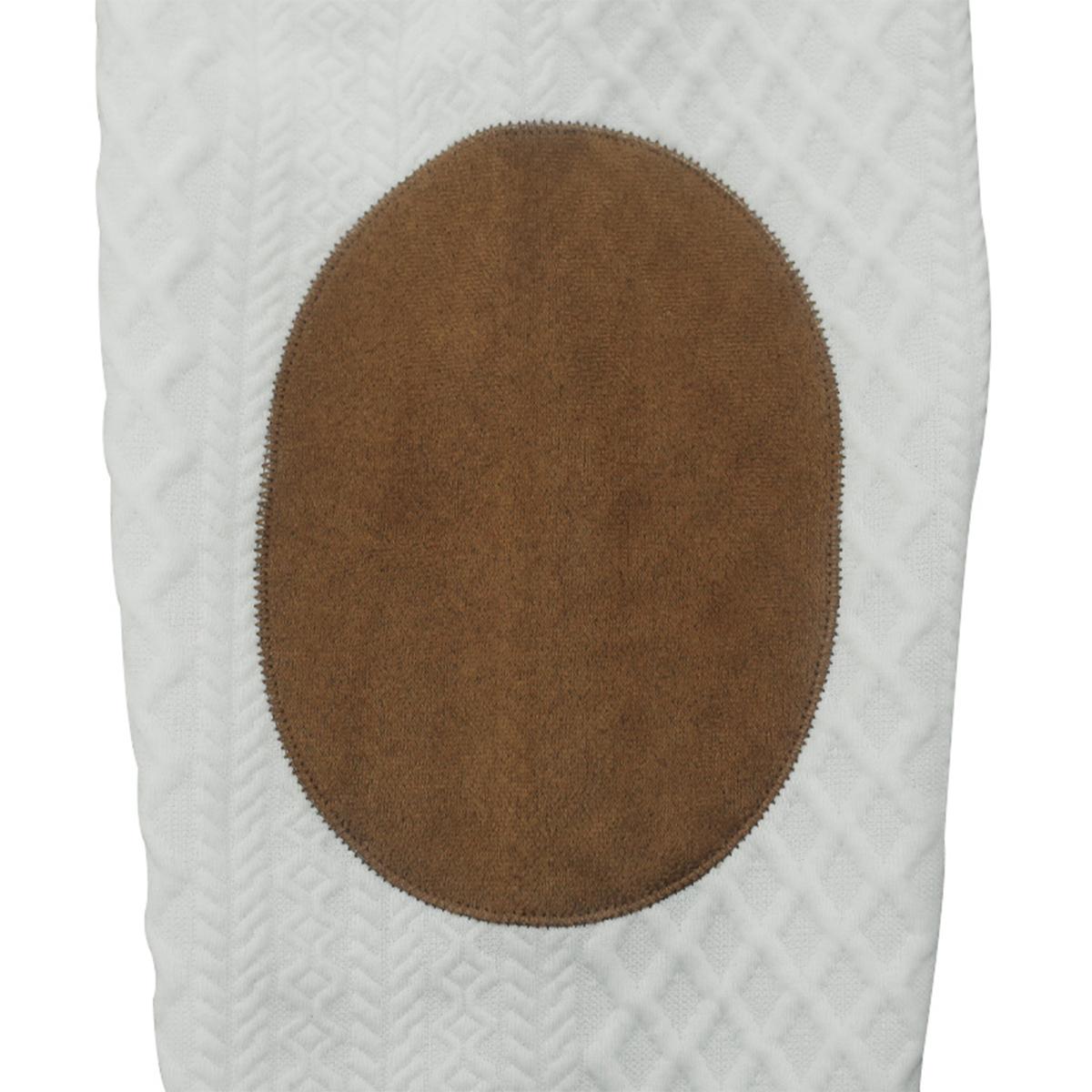 Trendsetting Men's Textured Pullover with Dynamic Splicing Details and a Complex Knit Pattern for Fashion-Forward Style