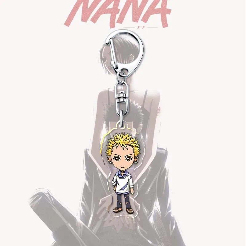 NANA Peripheral Another Me in The World Acrylic Keychain Anime Backpack Bedroom Decoration Gift for Classmates Friends Delicate