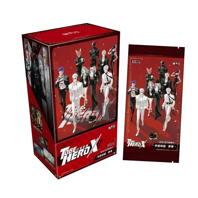 Genuine To Be HERO X Card Heroes Are Coming Series Rare Signed Cards Gift Box
