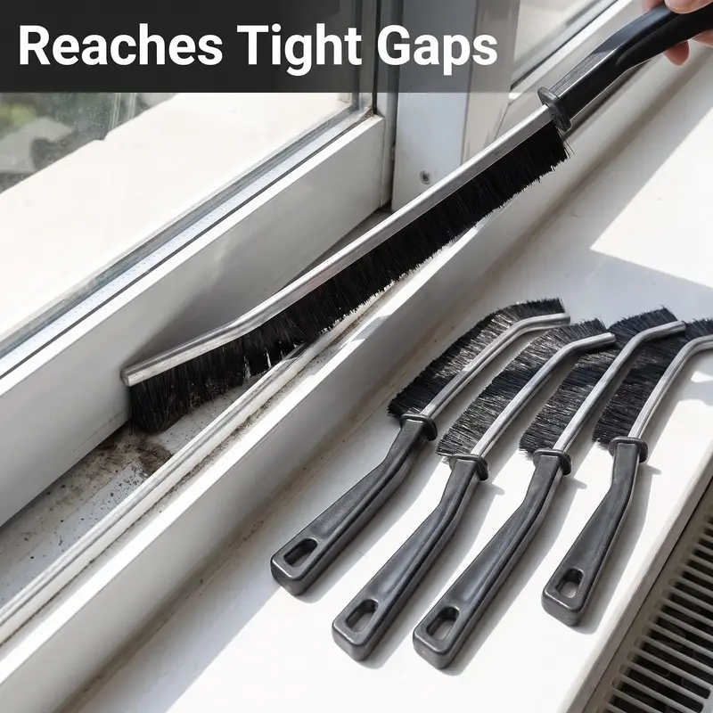 5/10/11/14-Piece Hard-Bristle Multifunctional Crevice Gap Cleaning Brush Set, Ergonomic Multipurpose Corner Cleaner for Window Tracks, Bathrooms, Kitchens & More Tools #GLOBAL PICKS