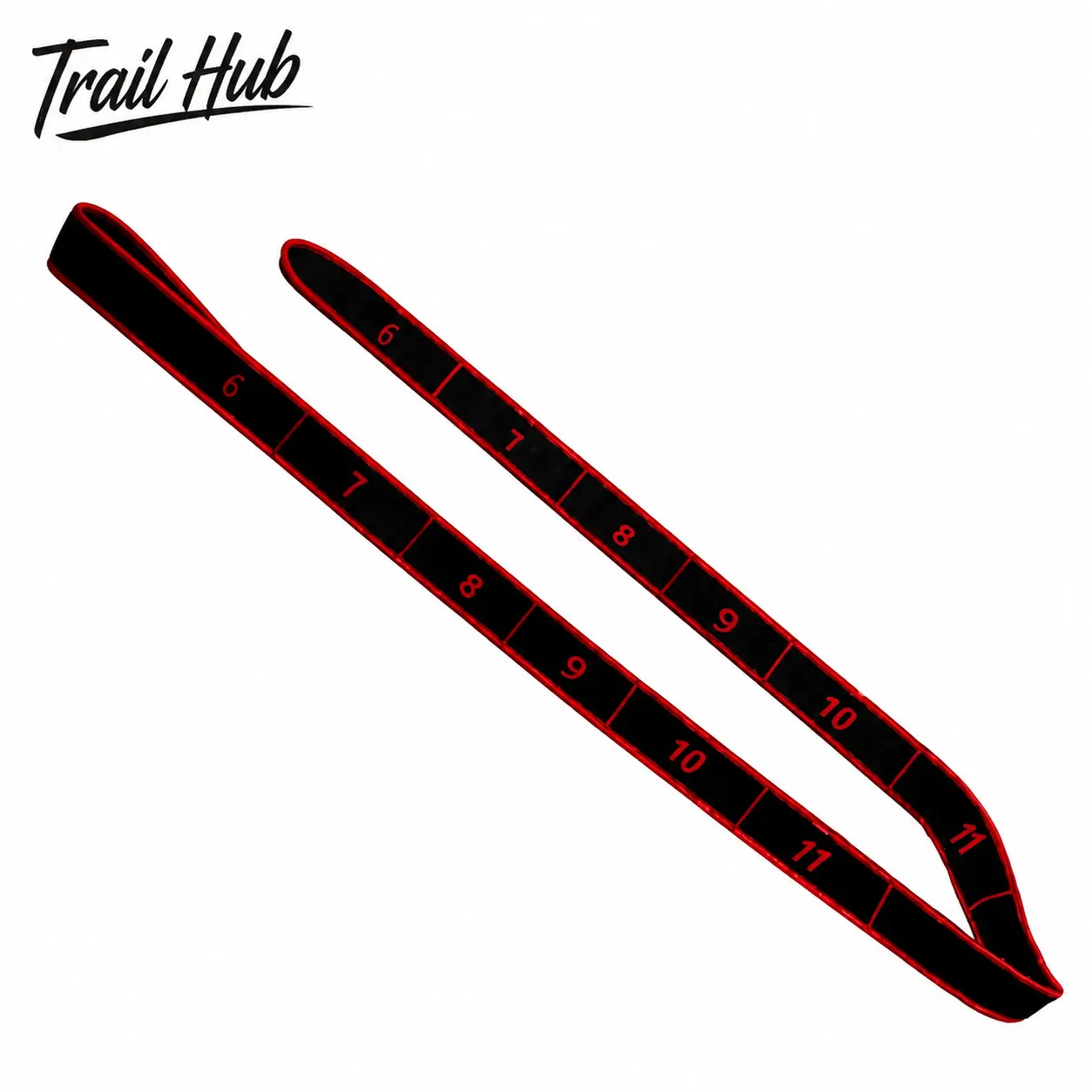 Adjustable Digital Segmented Elastic Resistance Band for Targeted Hip Strengthening, Core Stability Enhancement, and Low-Impact Functional Fitness—Perfect for Seniors, Yoga Enthusiasts, Physical Therapy, and Home-Based Rehabilitation Workouts