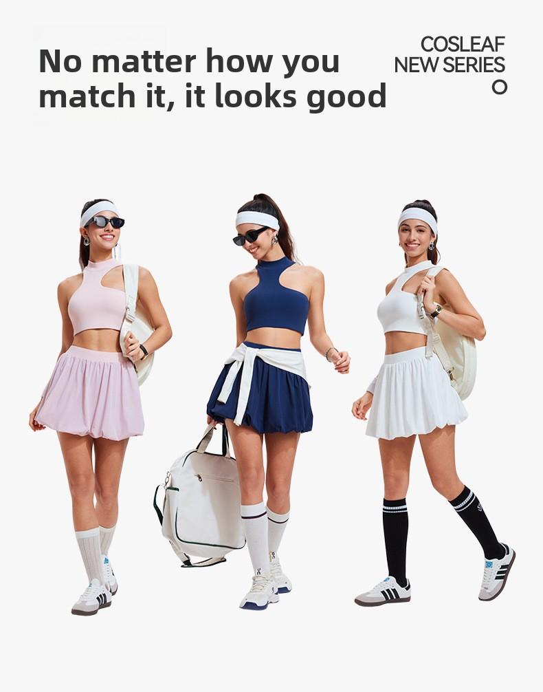 Flowy Bubble Skirt for Women High Waist Cute A-Line Mini Skirt Y2K Casual Party Skort