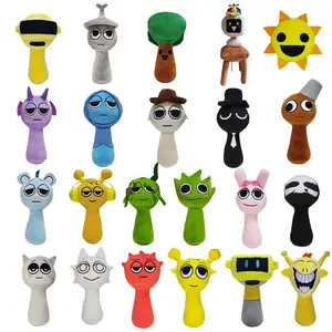 Sprunki Plush Toy Set Sprunky peluche Plushie Soft Hot Game Cartoon Stuffed Animal Dolls For Fans Birthday Christmas Gift