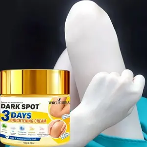 1pc Brighten Cream for Underarms and Private Areas, Moisturizing, Hydrating and Whitening, Reduces Dark Spots, Vitamin C and Niacinamide, Korean Skincare
