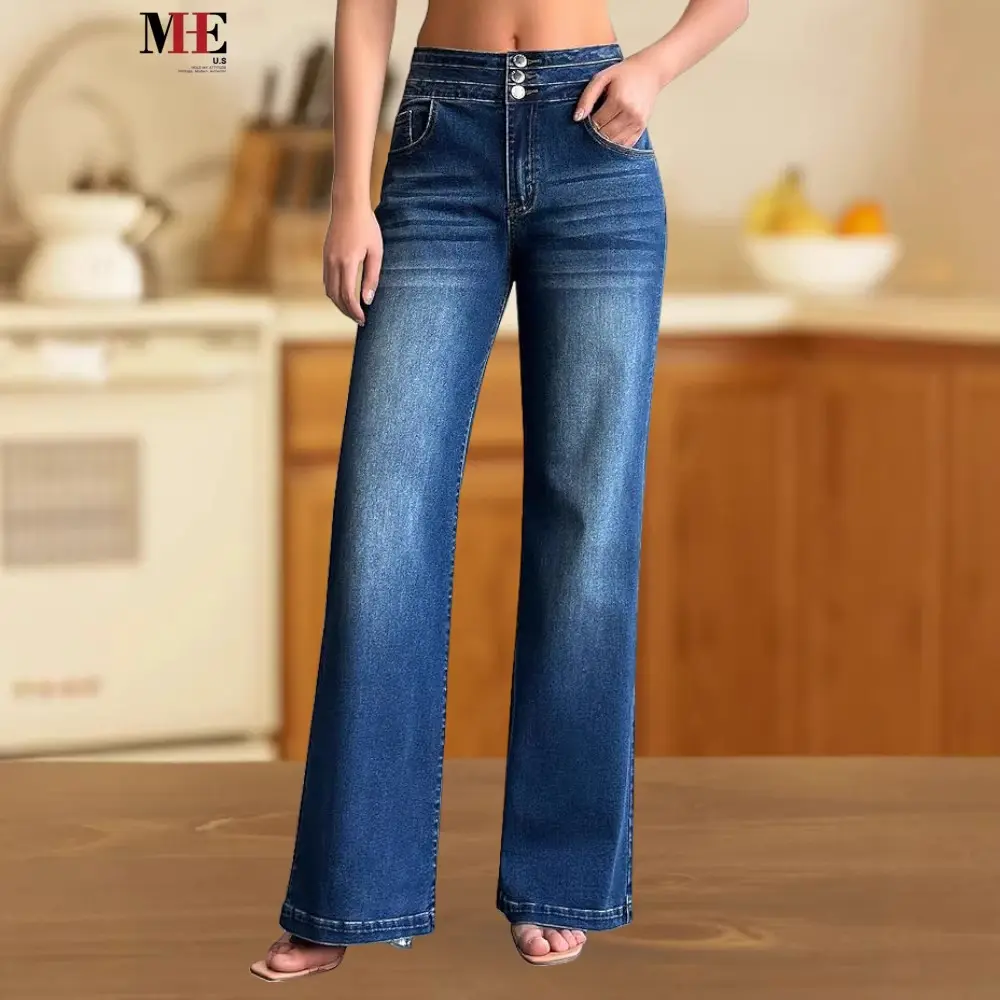 Women's jeans, trendy high street straight-leg pants, casual slimming long pants,empire,decade