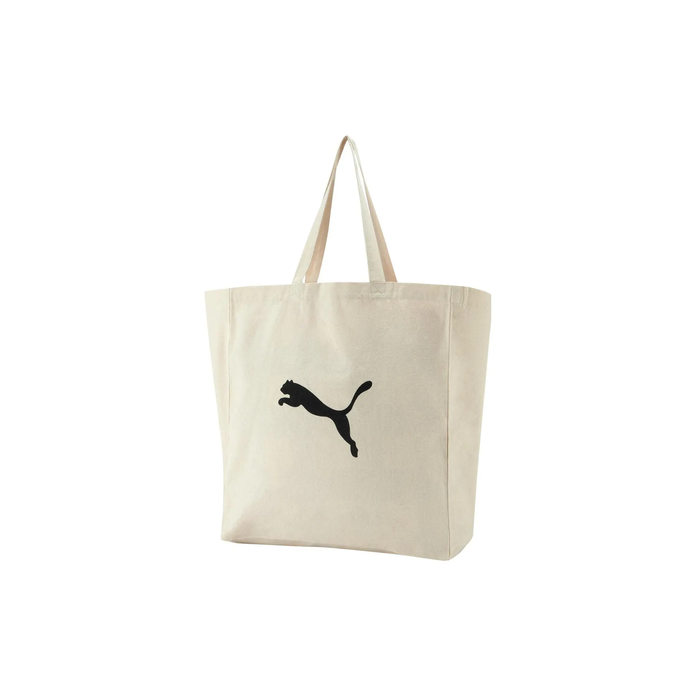 Puma Classic Canvas Crossbody Handbag for Men and Women – Bold Logo and Letter Print, White