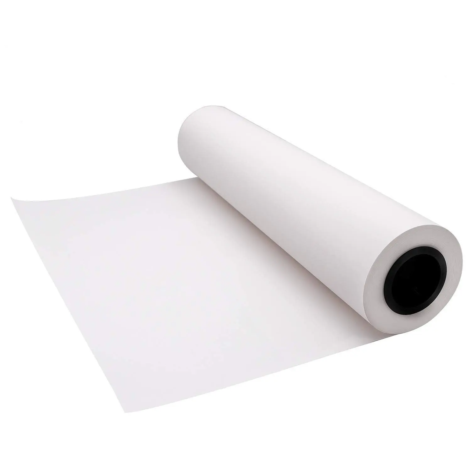 White Kraft Butcher Paper Roll 18 x 2100 Inch (176 Ft) Food Grade Unbleached Unwaxed Uncoated for Texas BBQ Brisket Smoking, Meat Wrapping, Sublimation, Flower Wrapping & Home Storage