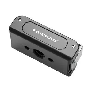 Feichao Magnetic Quick Release Mount, 1/4" Converter Base, Arri Hole, 15mm M3 Mount Holes, for Dji Action 6 Osmo Nano Camera