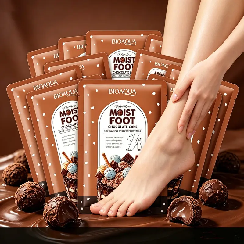 Moisturizing Mask Socks, 10Pairs Dead Skin Remover Mask, ExfoliatingFoot Mask for Dry, Cracked, Pedicure Care Products, Intensive Care