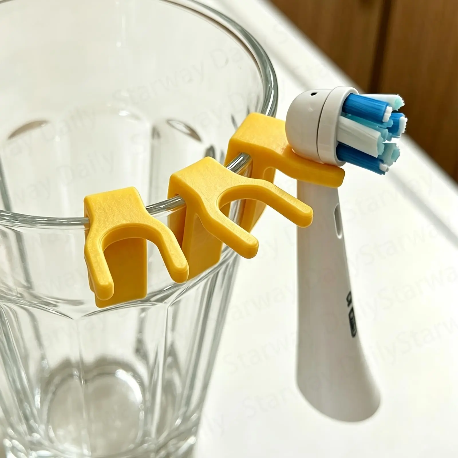 Electric Toothbrush Head Holder