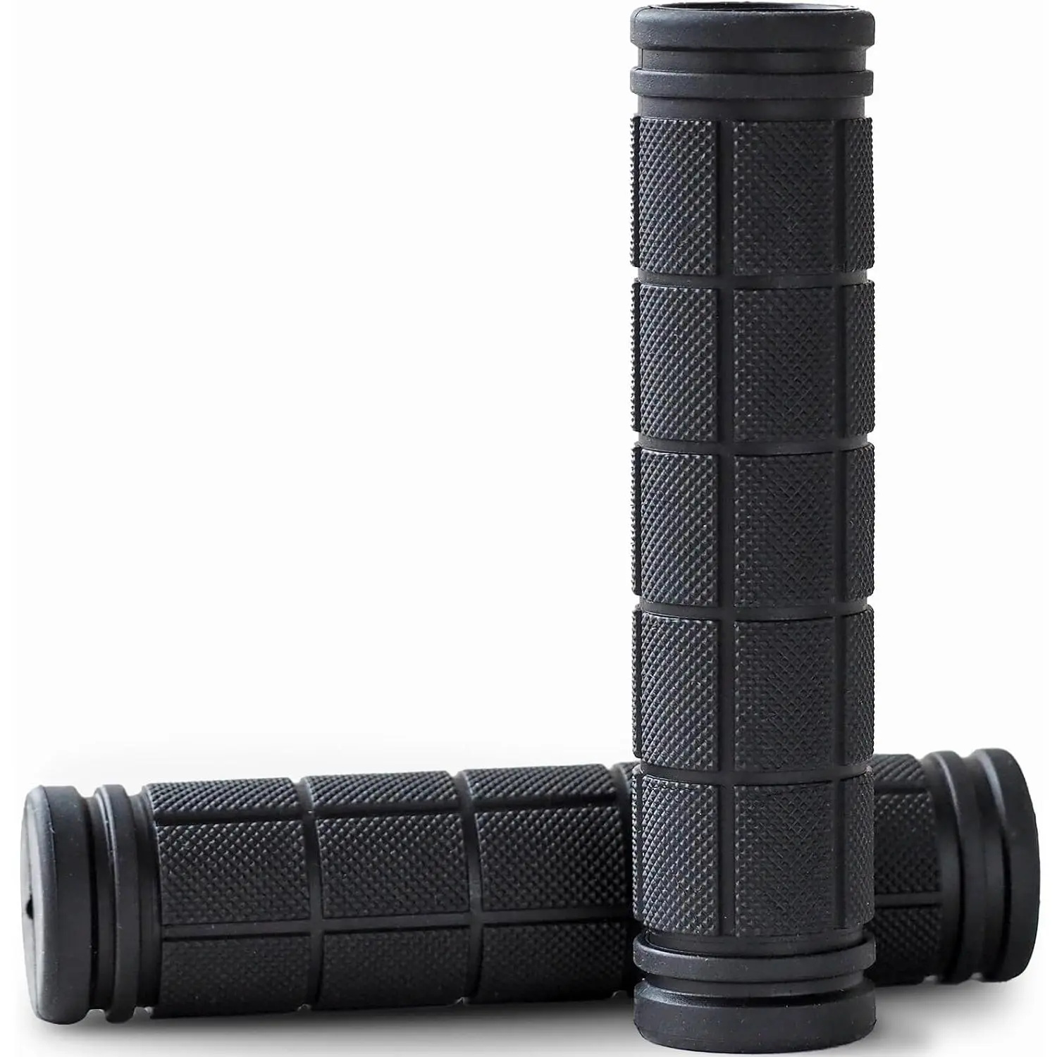 2 count  Handlebar Grips, Non-Slip Rubber Grips for Mountain MTB BMX Scooter Beach Cruiser Razor Folding  - Soft  Handle Grips for Adults & , Comfortable  Hand Grips