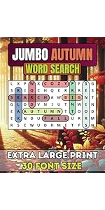 Extra Large Print Halloween Word Search For Adults: Jumbo Halloween Word Find For Seniors & Adults | 50 Themed Puzzles With Big Letters And With Spooky Trivia Questions