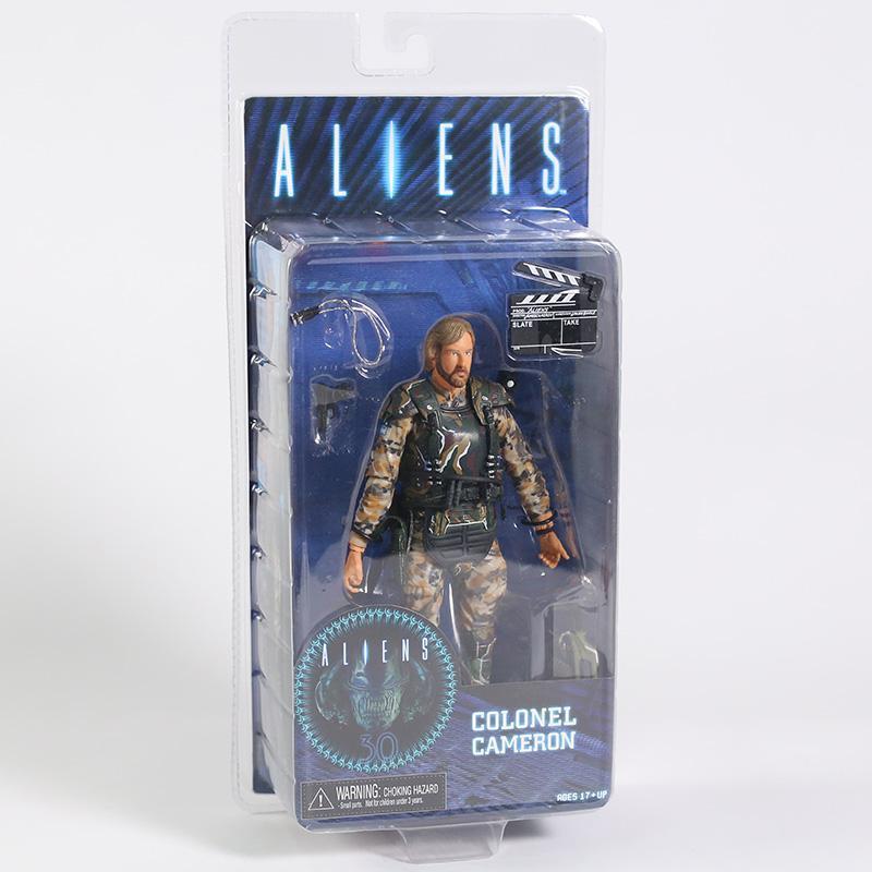 NECA Aliens Xenomorph Warrior Dog Alien Ellen Ripley Weyland Yutani Bishop Colonel Cameron 7"Action Figure Collectible Model Toy popular