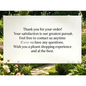 Thank You Letter for Your Order