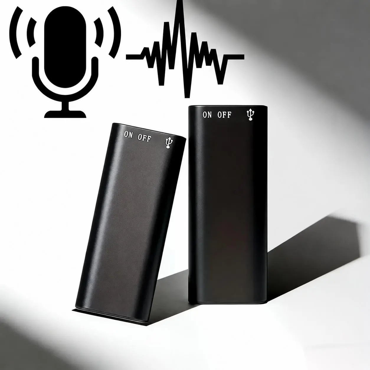 Ultra Slim Voice Activated Audio Recorder Pen, 8GB/16GB/32GB Noise Reduction Pocket Recording Device for Lectures Meetings Interviews