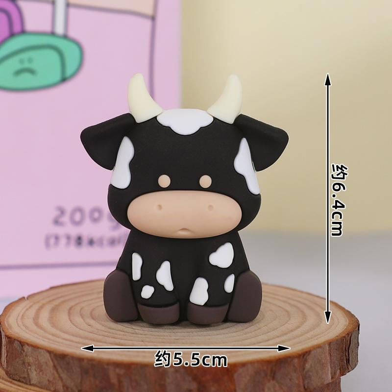 Farm Animal Cake Topper Cow ,Pig, Mountain Cattle, Chick Cake Decorations for Baby Shower Kids Happy 1st Birthday Party Supplies