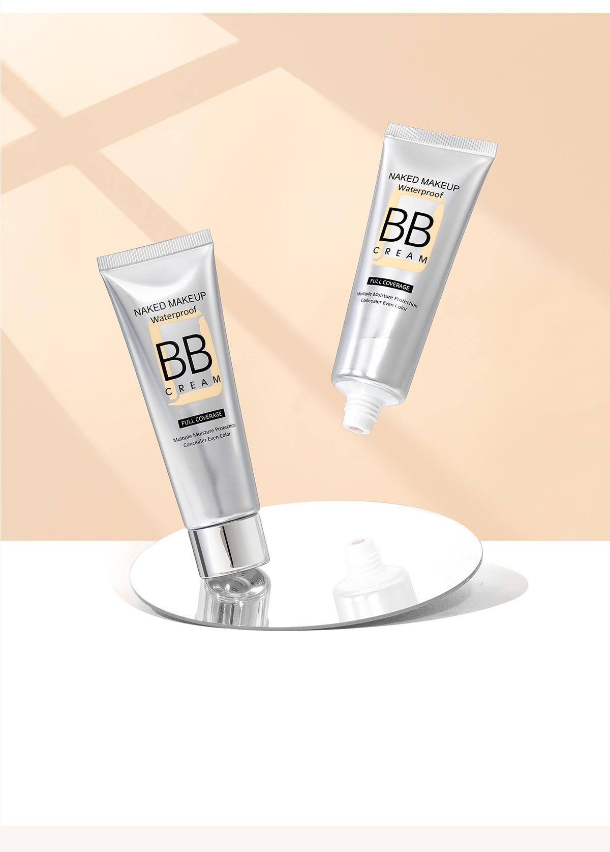 Isolating BB cream, natural concealer, non-caking, moisturizing, long-lasting foundation, natural look cream, in stock