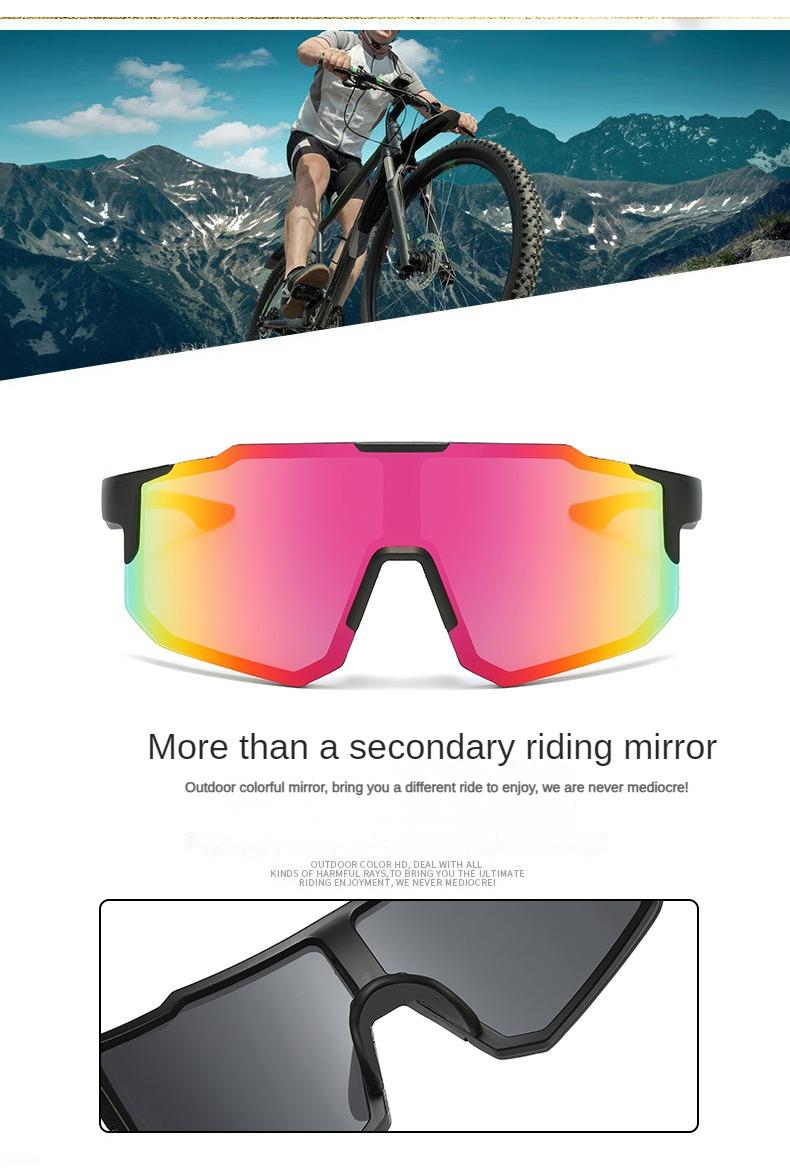 4-Pack Cycling Sunglasses: Sports Cycling Glasses Bike Eyewear MTB Dark Glasses Outdoor Bicycle Goggles for Men Women UV400