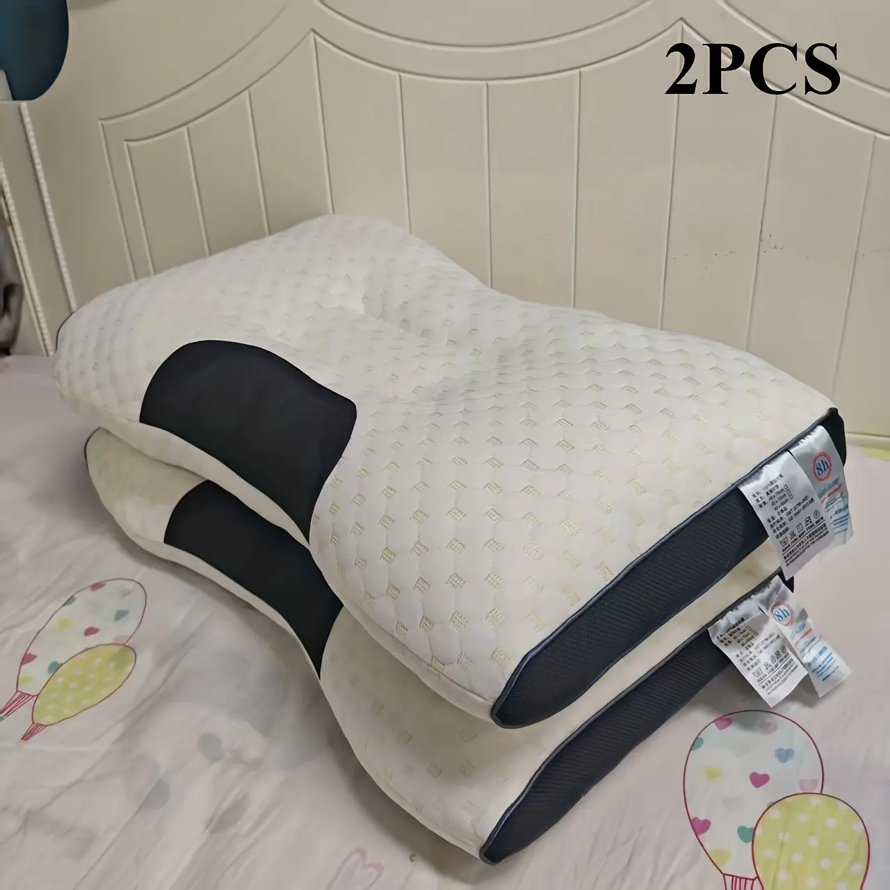 Deep Sleep Ergonomic Cervical Pillow |   Neck support pillow, suitable for all seasons, the soft neck support is designed to enhance sleep comfort