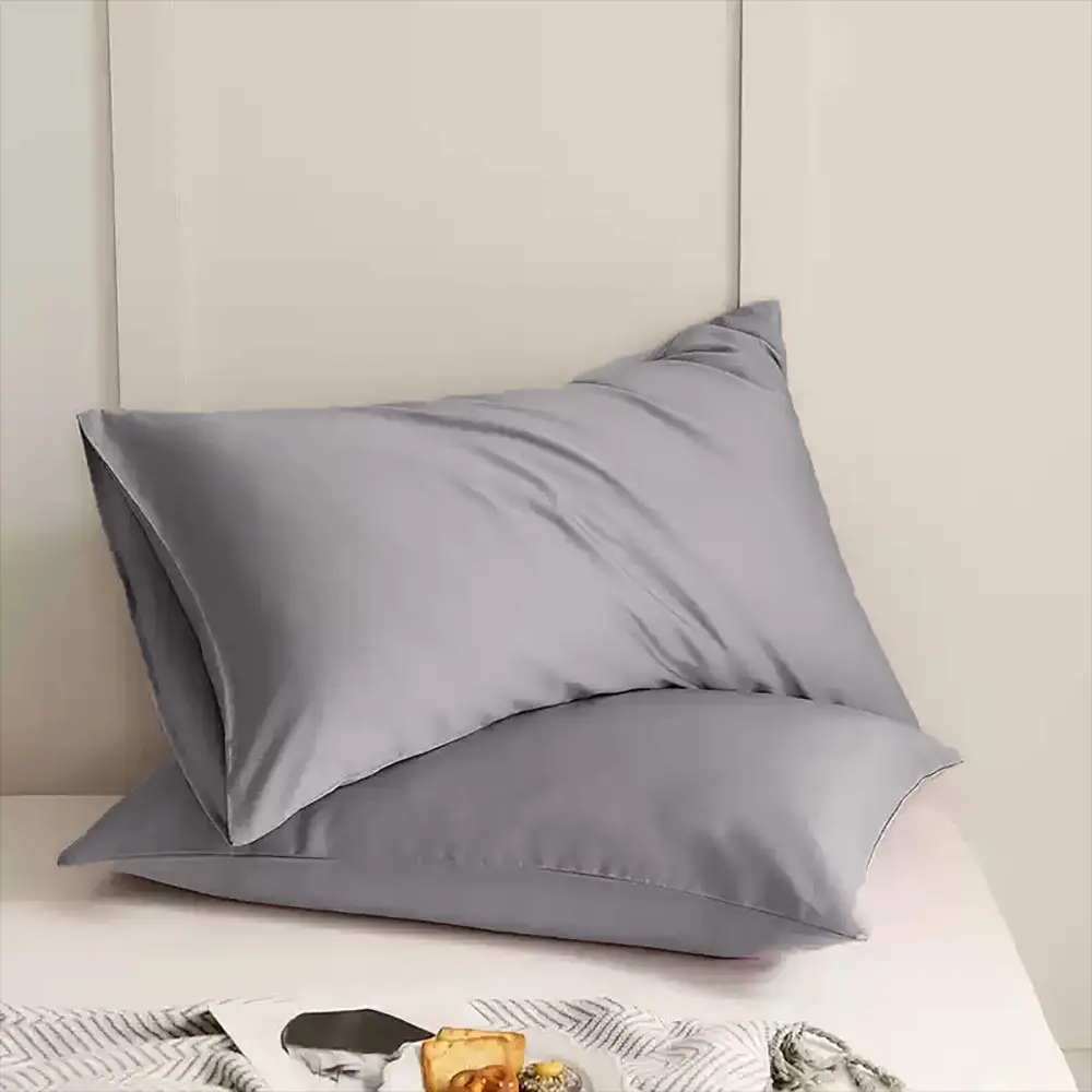 2 Pcs Microfiber Pillowcases Soft Bed Pillow Covers Envelope Closure, Valentine's Day Gift, Wrinkle, Fade and Stain Resistant 48x74cm, Durable Bedding Accessories