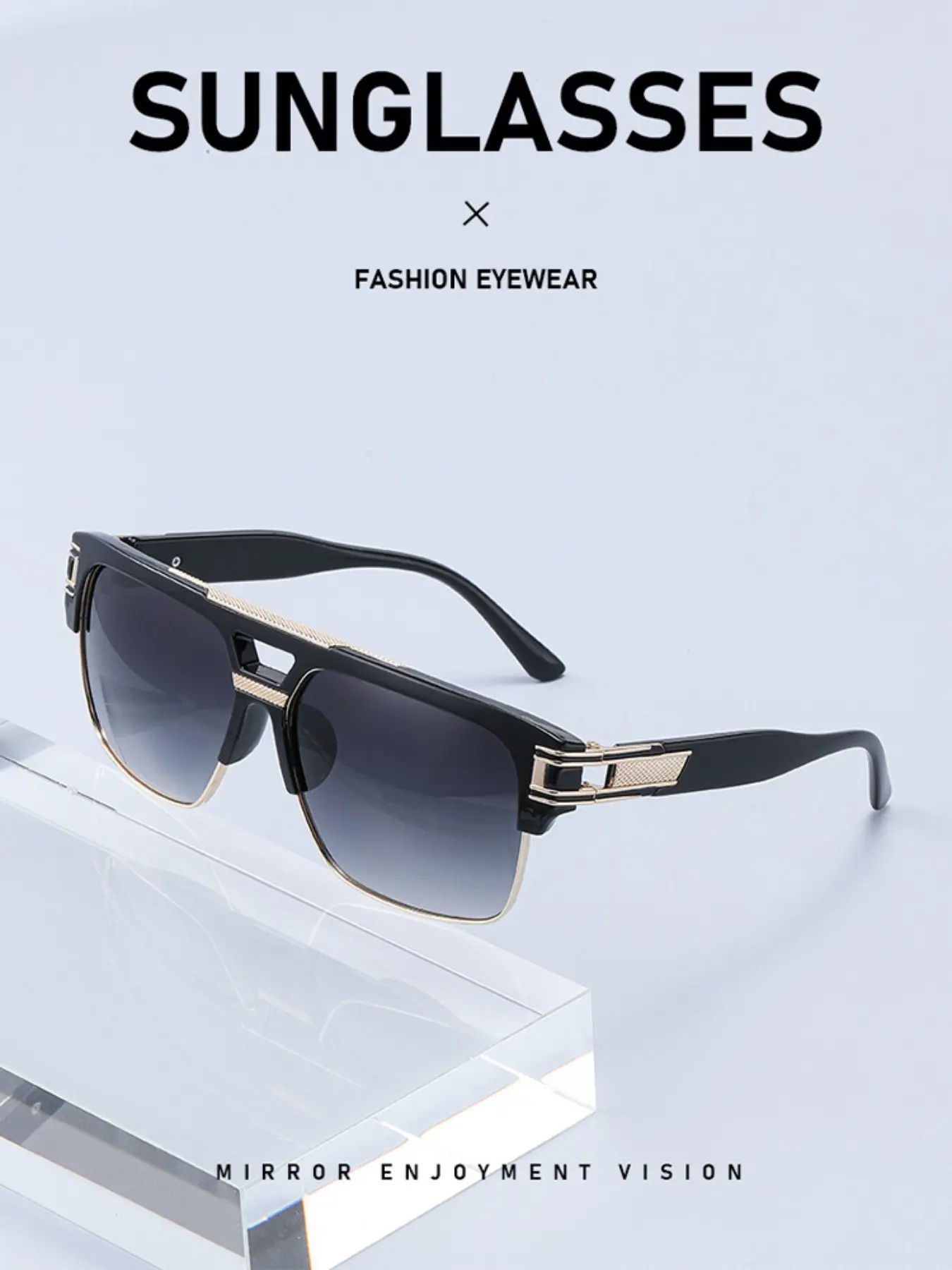 New Fashion Retro Square Frame Glasses, High Quality Versatile Trendy Casual Eyeglasses for Daily Wear, Trendy Vintage Eyewear for Men & Women, Stylish Square Frames, Fashionable Frames Glasses