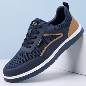 BDHJYDB Summer Casual All-Match Men'S Sports Shoes Easy Casual Breathable Mesh Upper