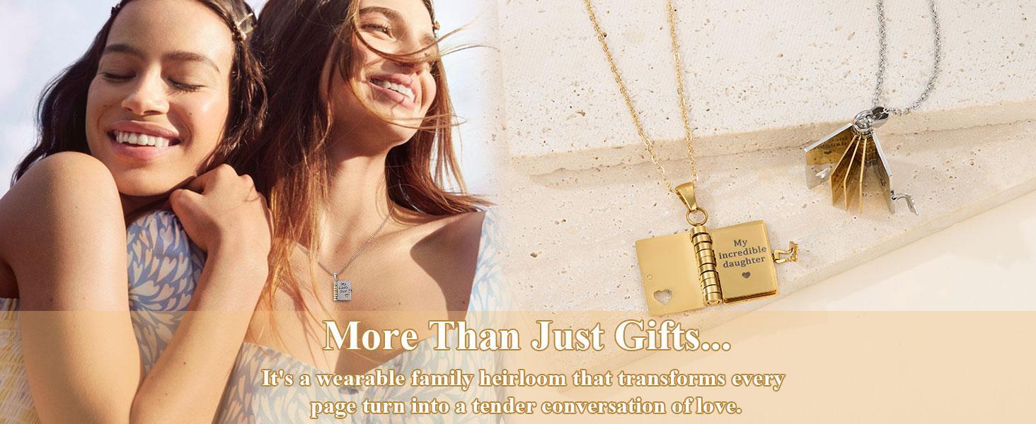 A Letter for My Daughter Book Keychain – Mi Pequeña Estrella Theme with Spanish Messages about Worth and Unconditional Love, Emotional Keepsake Gift From Parents for Birthday, Christmas or Back To School