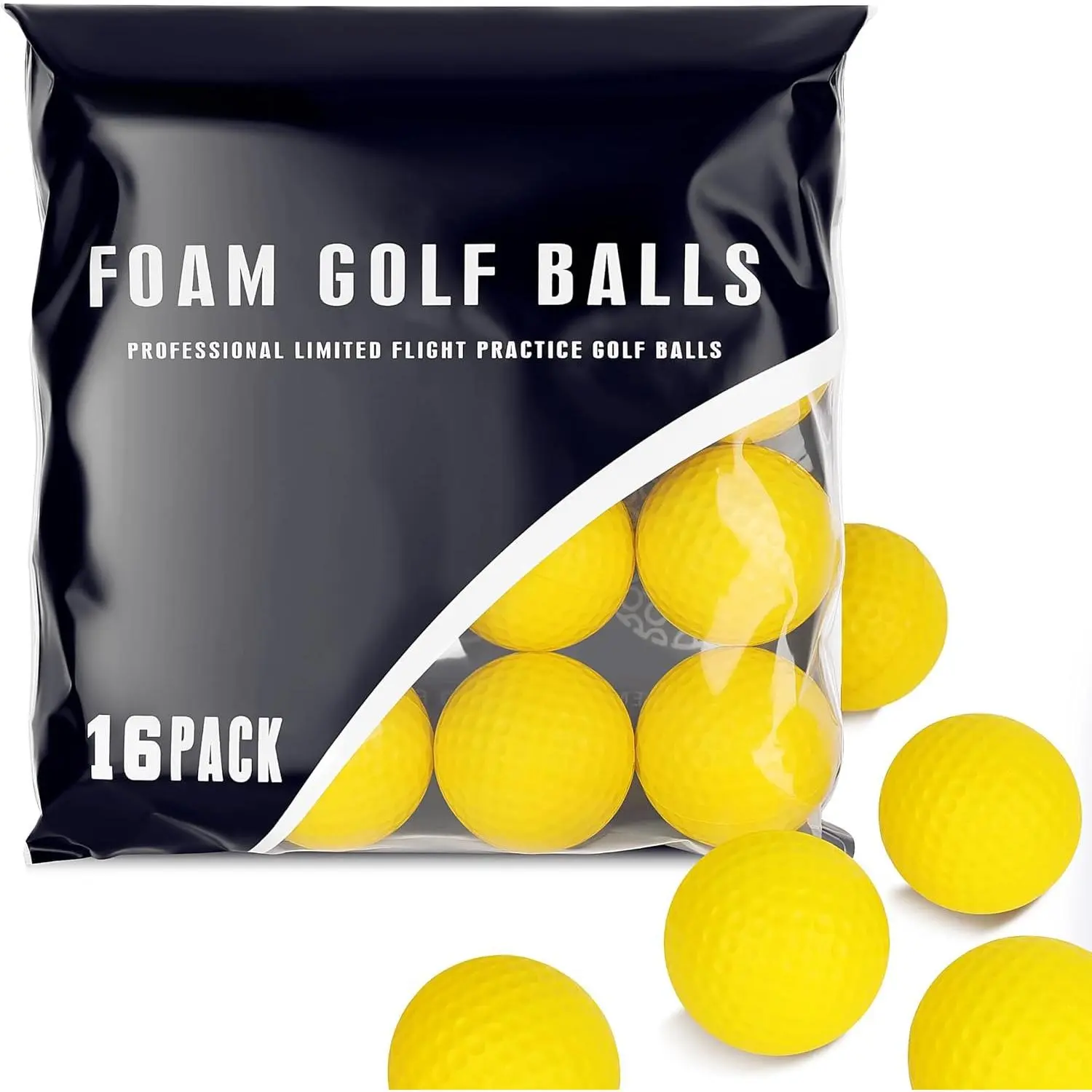 Practice  Golf Balls - 16 or 32 Pack | Limited Flight, True Spin and Feel  Balls