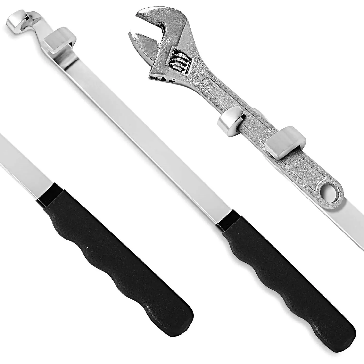 Wrench Extender Tool Bar 15inch Long  Torque Adaptor Wrench Extension Torque Amplifier Tool Spanner Extender Tool Torque Amplifier Extender for Extra Leverage